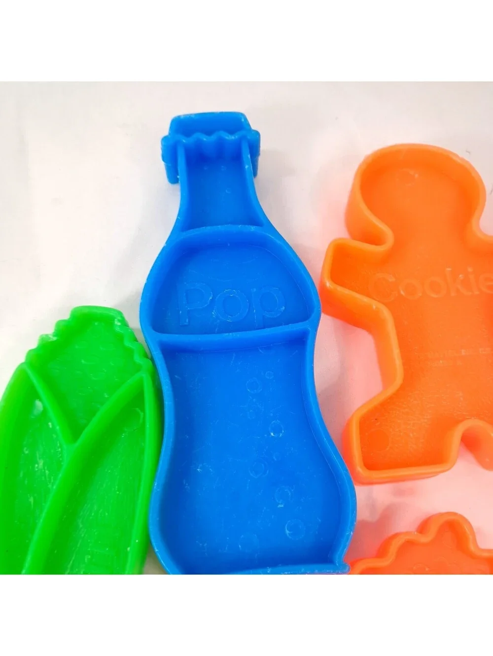 Vintage Mattel Tuff Stuff play food set tough pretend plastic groceries toy 1972